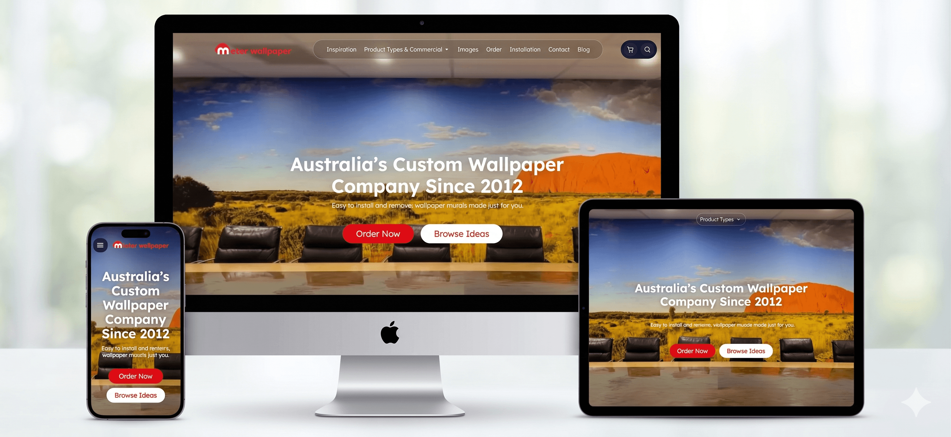Mister Wallpaper homepage