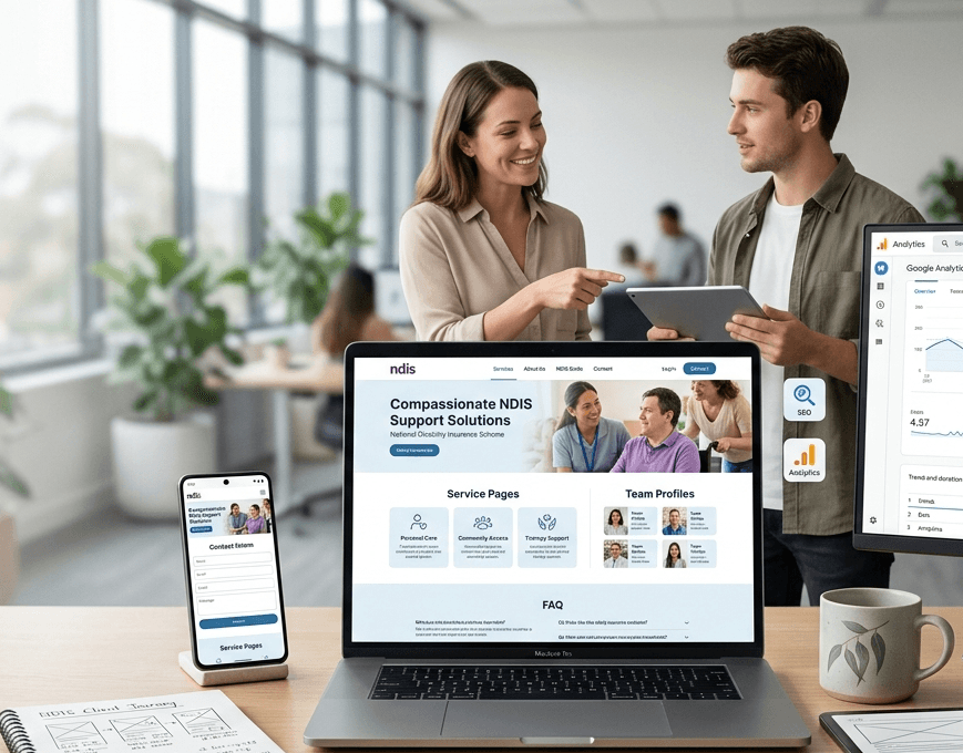small business website design